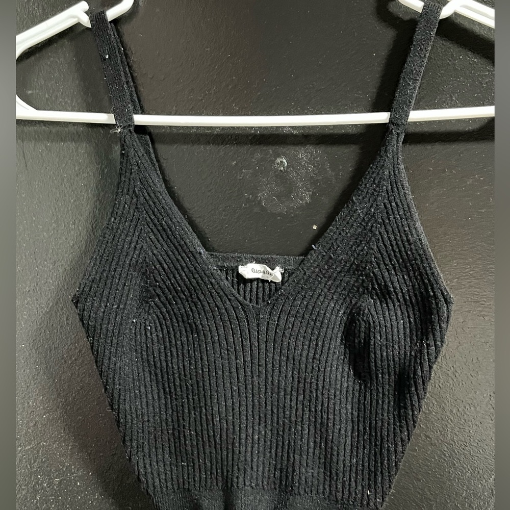 Garage crop top